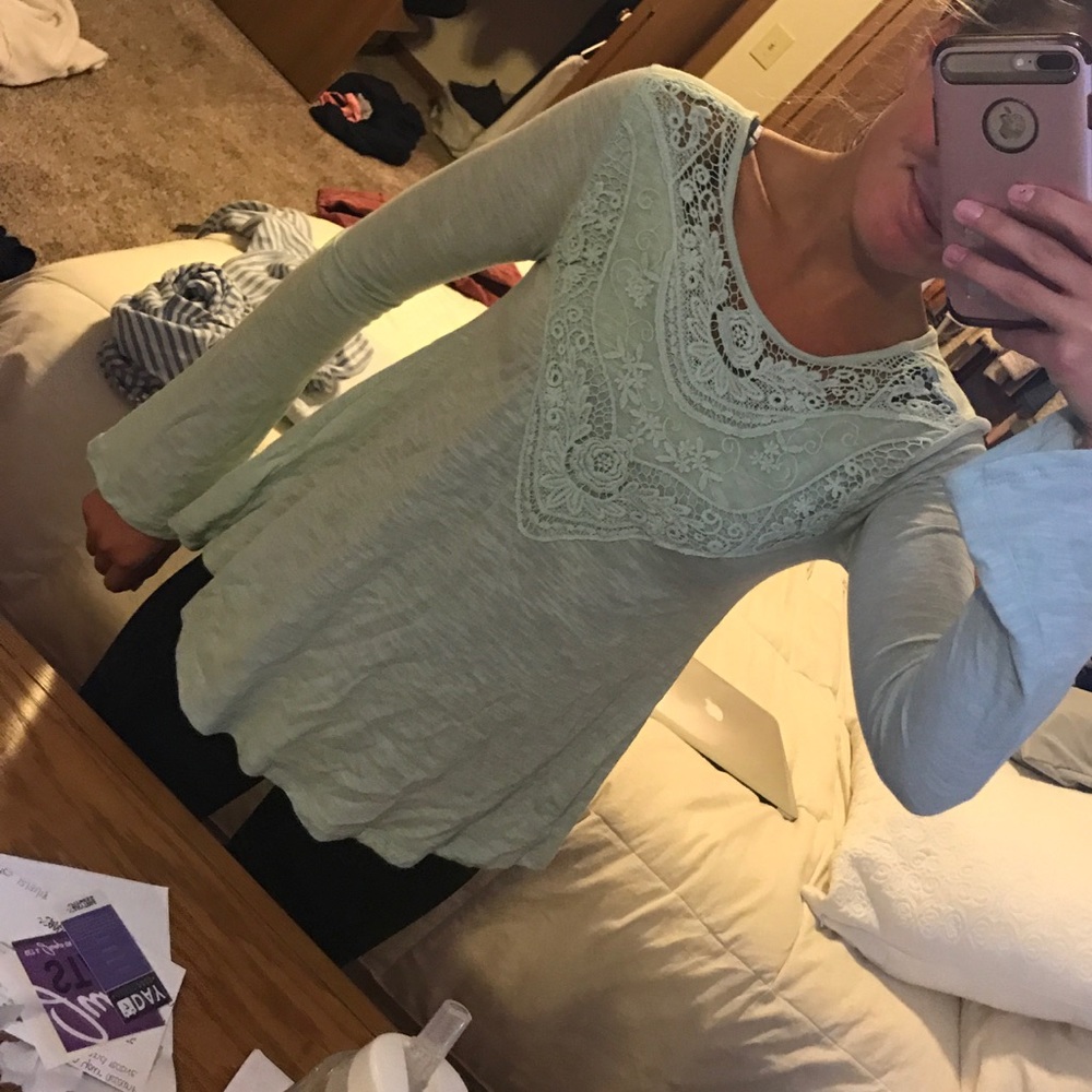 Beautiful light blue top size XS